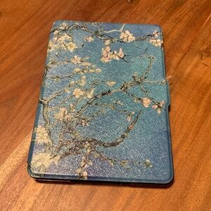 Kindle Case Teal And Floral
